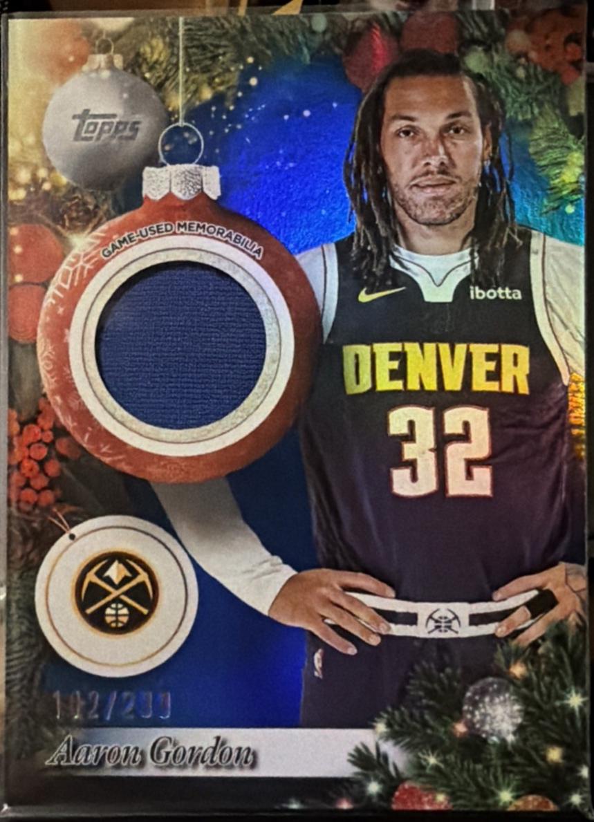 Aaron Gordon [Blue Metallic Glitter] #PR-AG