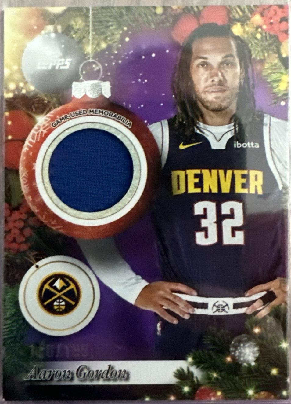 Aaron Gordon [Purple Metallic Glitter] #PR-AG