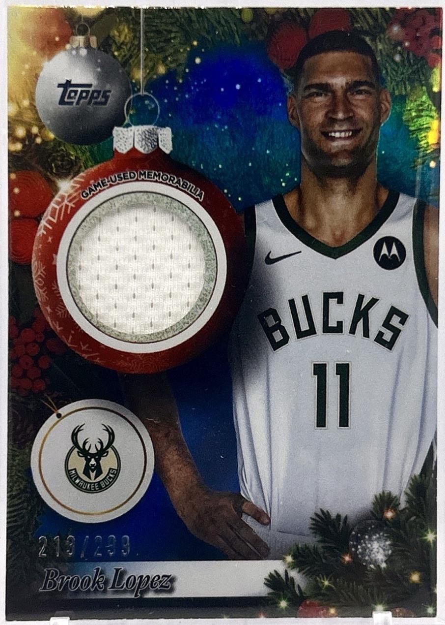 Brook Lopez [Blue Metallic Glitter] #PR-BL