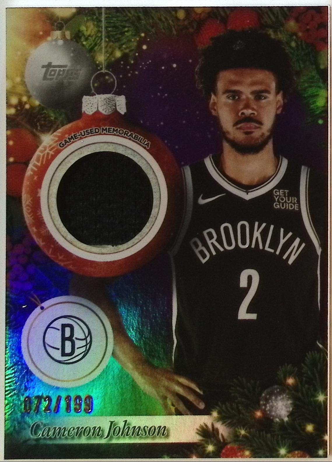 Cameron Johnson [Blue Metallic Glitter] #PR-CJ