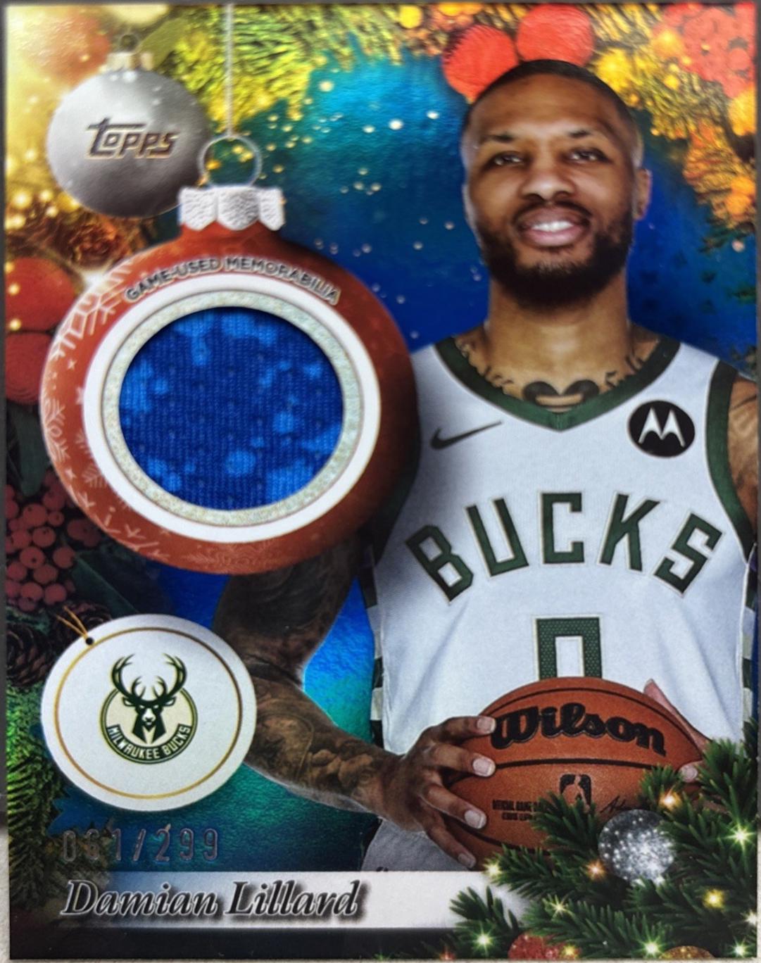 Damian Lillard [Blue Metallic Glitter] #PR-DL