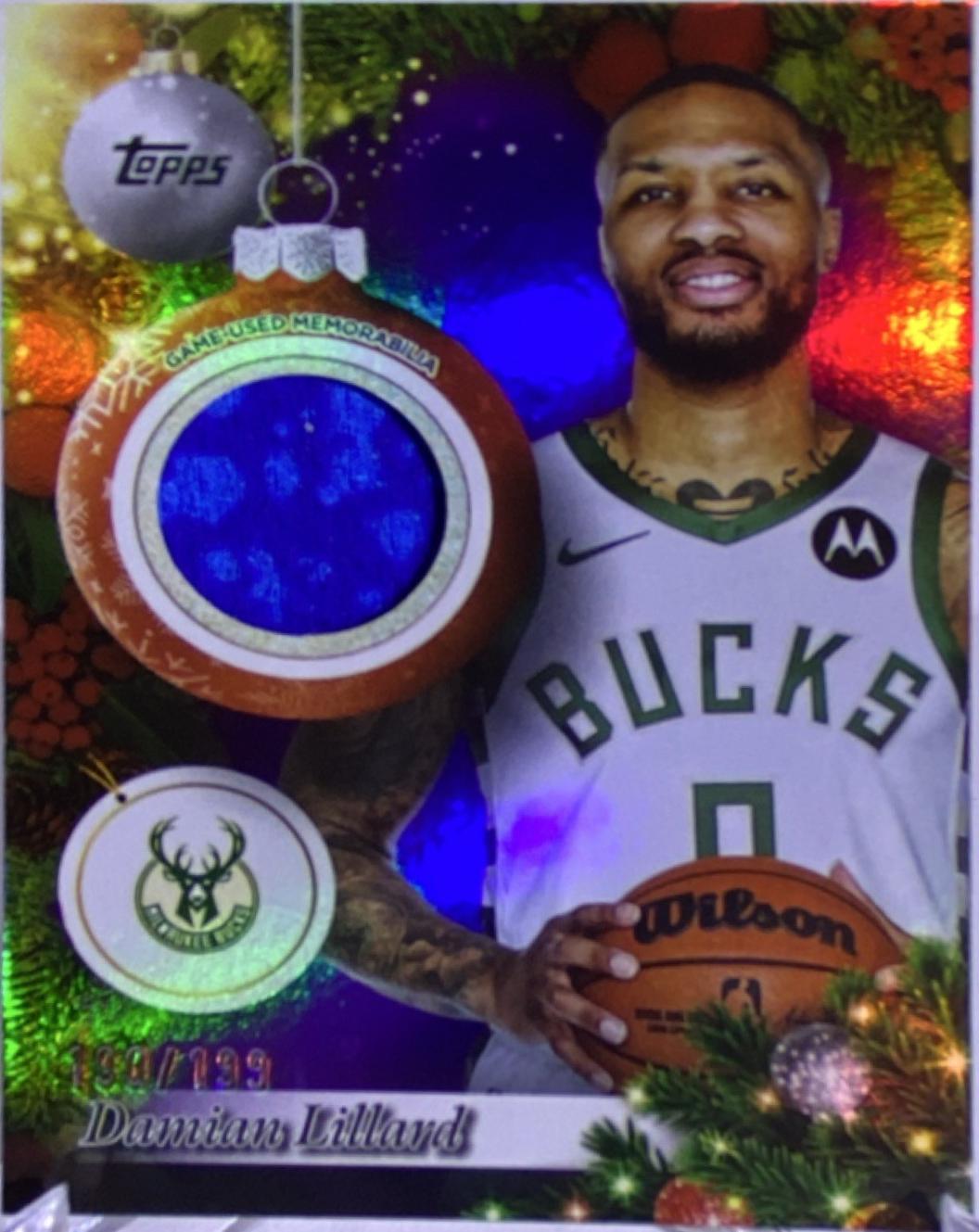 Damian Lillard [Purple Metallic Glitter] #PR-DL