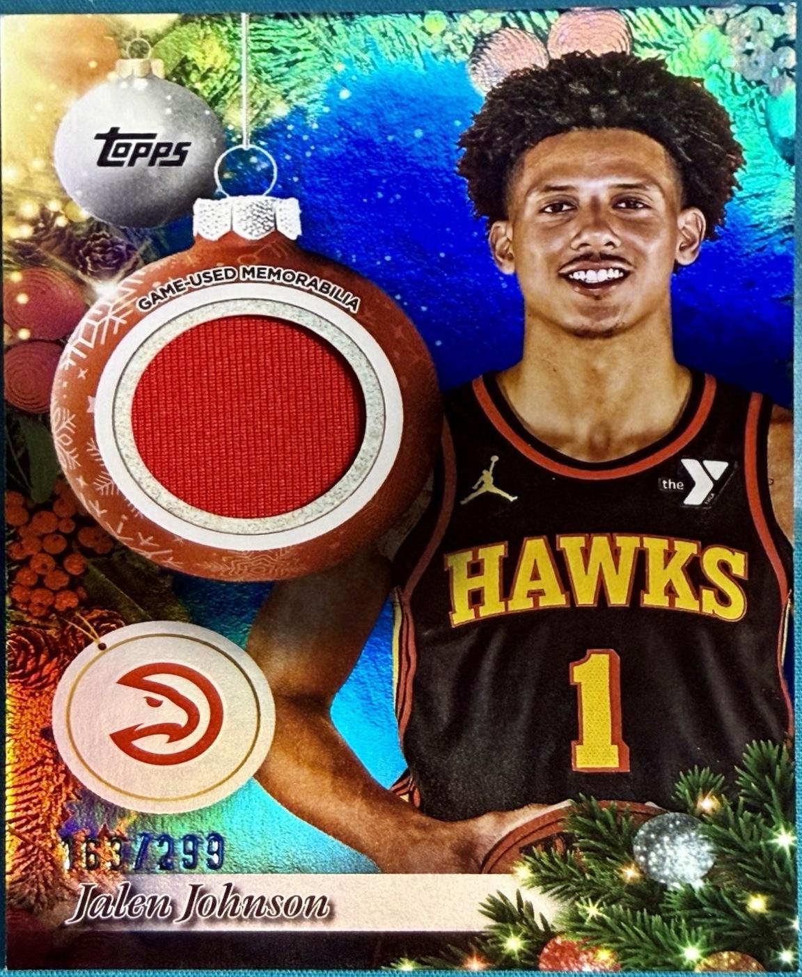 Jalen Johnson [Blue Metallic Glitter] #PR-JJJ