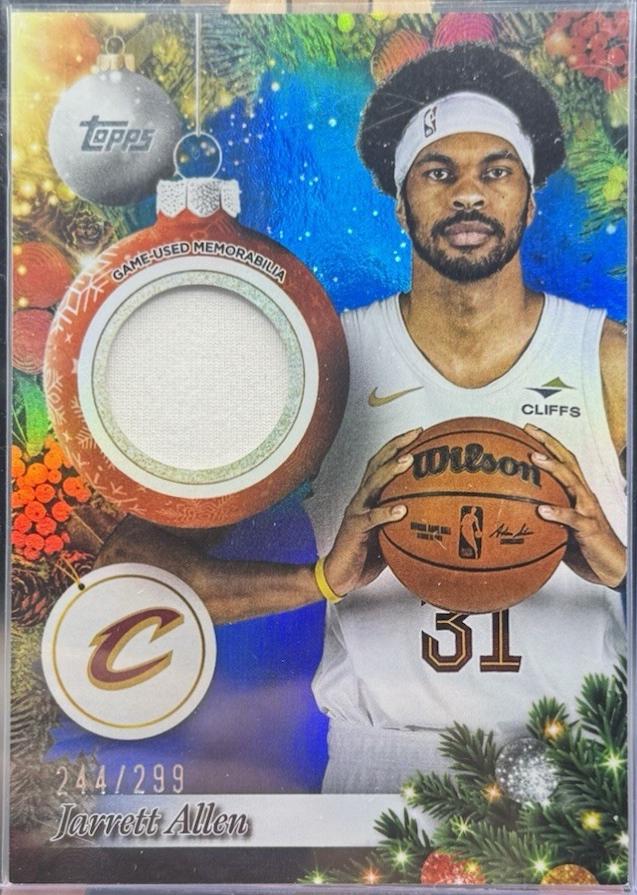 Jarrett Allen [Blue Metallic Glitter] #PR-JA
