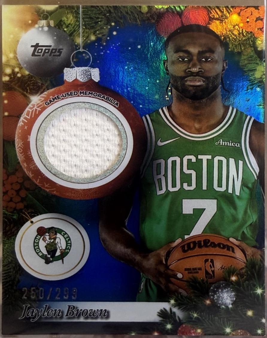 Jaylen Brown [Blue Metallic Glitter] #PR-JB