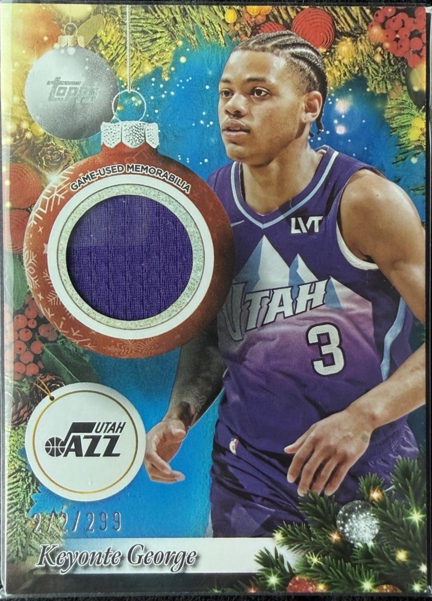 Keyonte George [Blue Metallic Glitter] #PR-KG