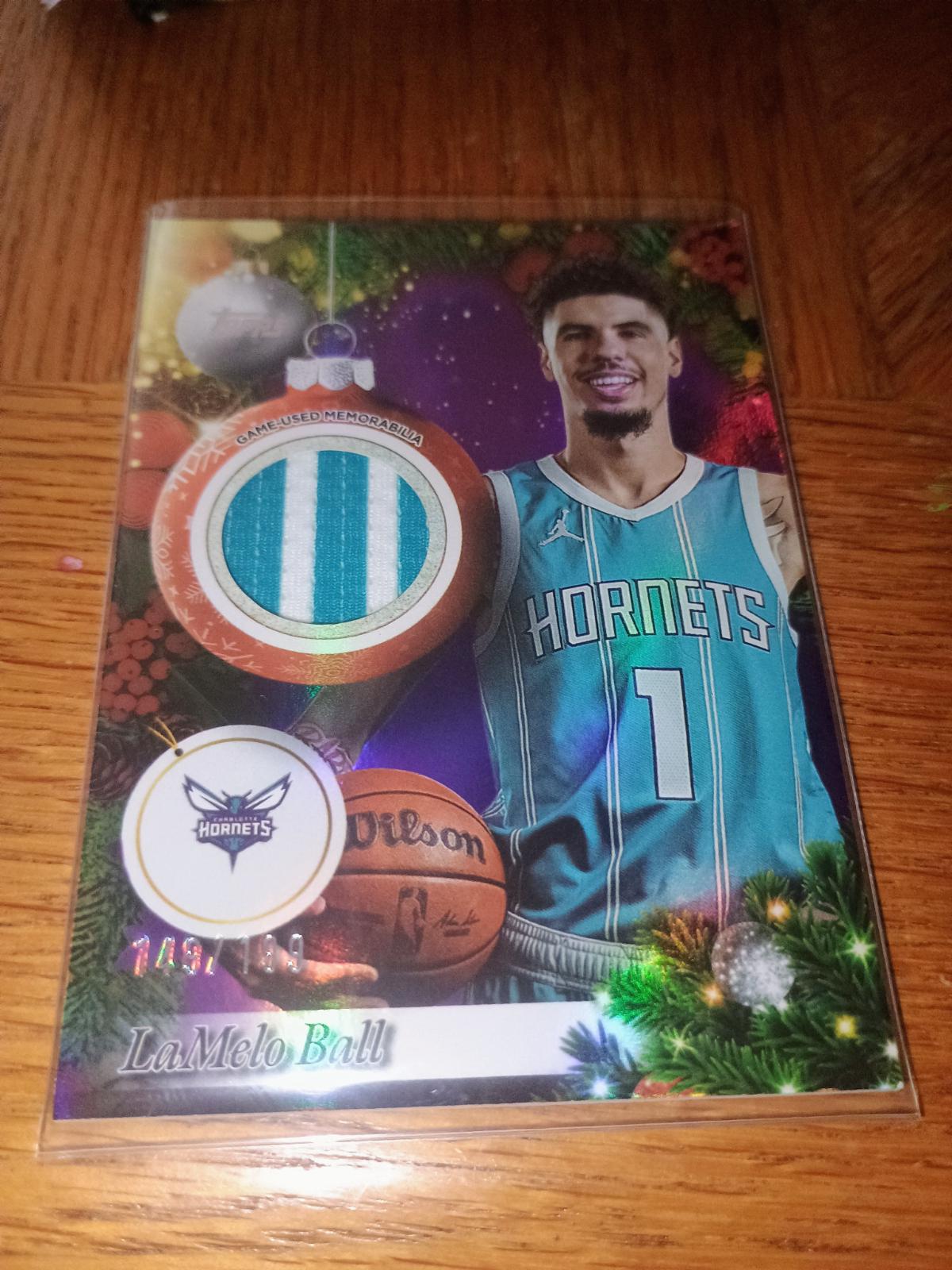 LaMelo Ball [Purple Metallic Glitter] #PR-LB
