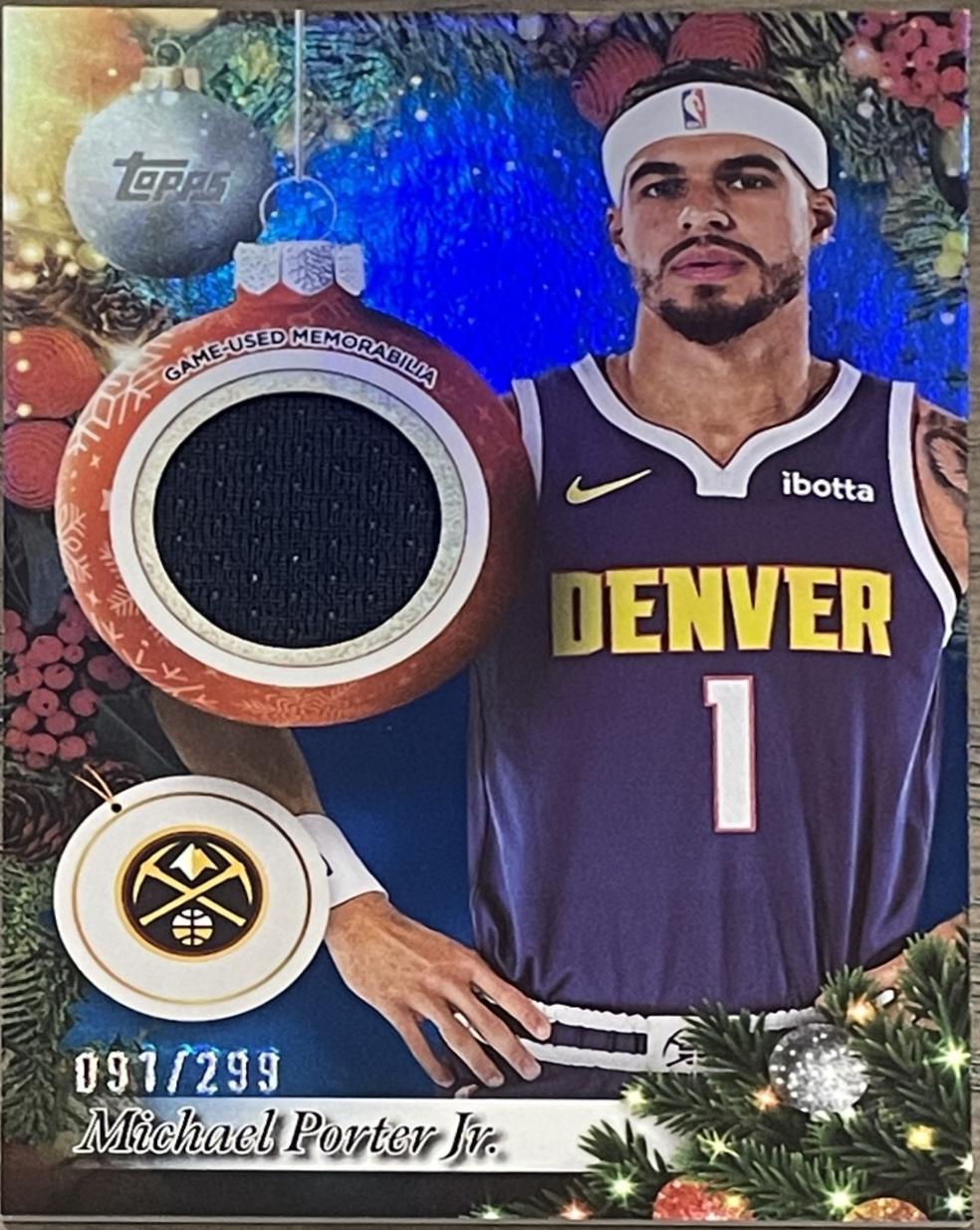 Michael Porter Jr. [Blue Metallic Glitter] #PR-MPJ