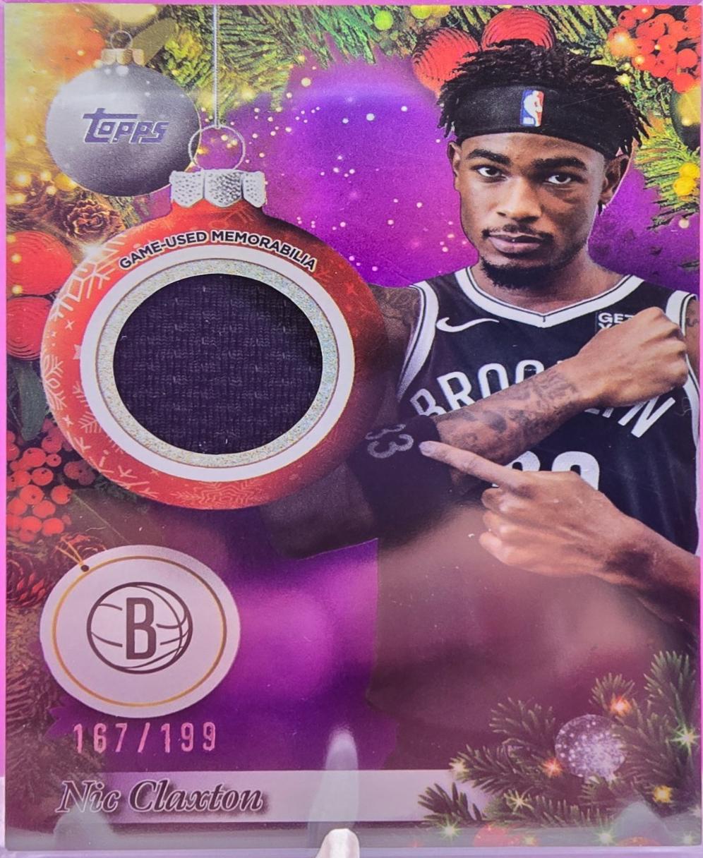 Nic Claxton [Purple Metallic Glitter] #PR-NCL