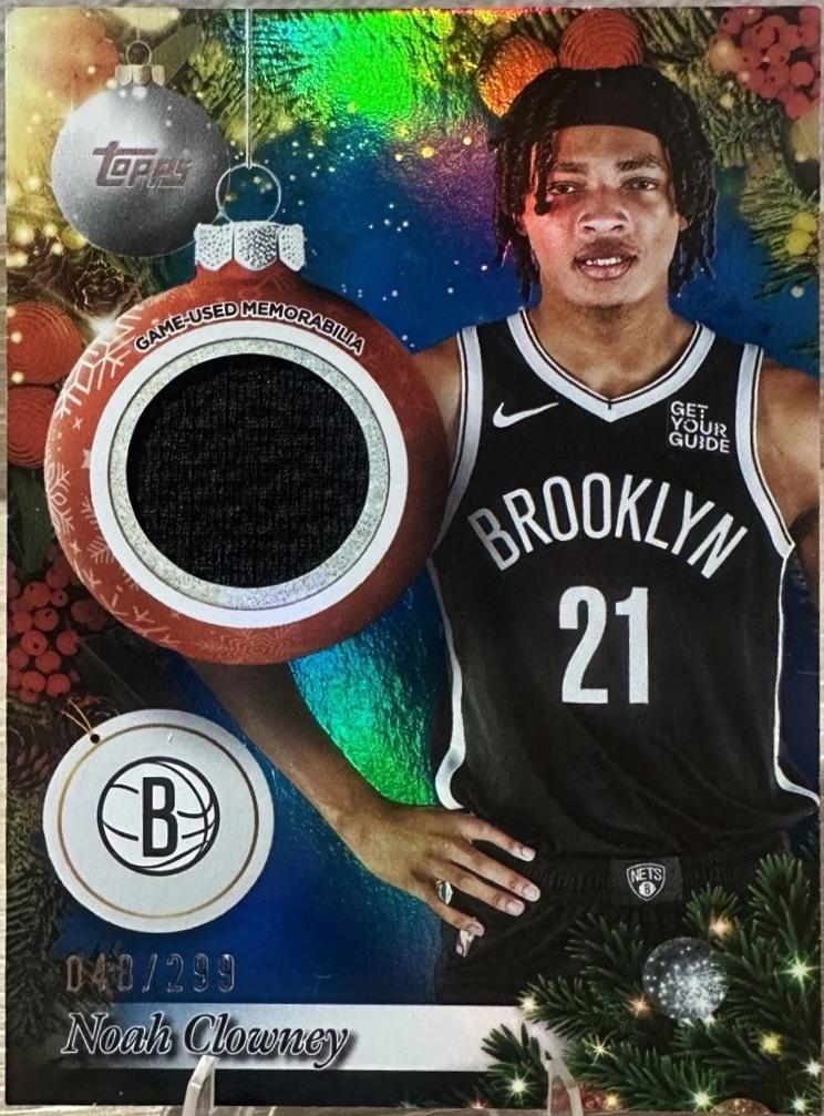 Noah Clowney [Blue Metallic Glitter] #PR-NC