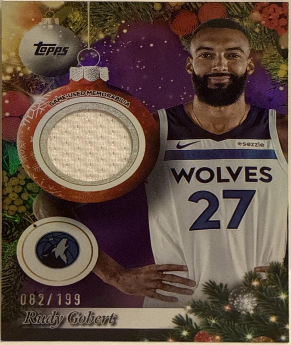 Rudy Gobert [Purple Metallic Glitter] #PR-RG