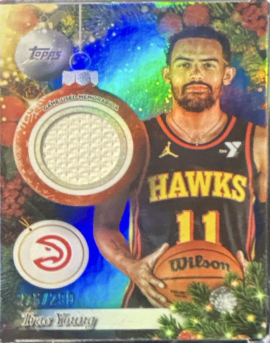 Trae Young [Blue Metallic Glitter] #PR-TY