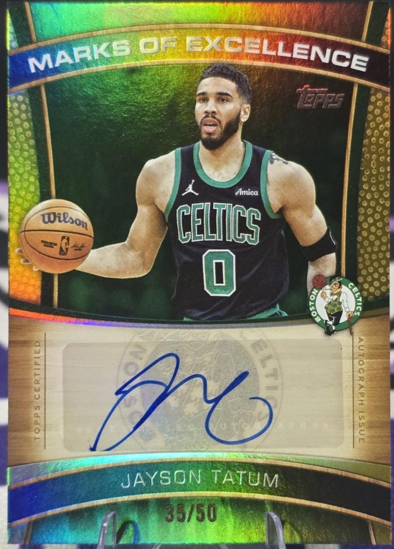 Jayson Tatum [Gold Rainbow] #ME-JT