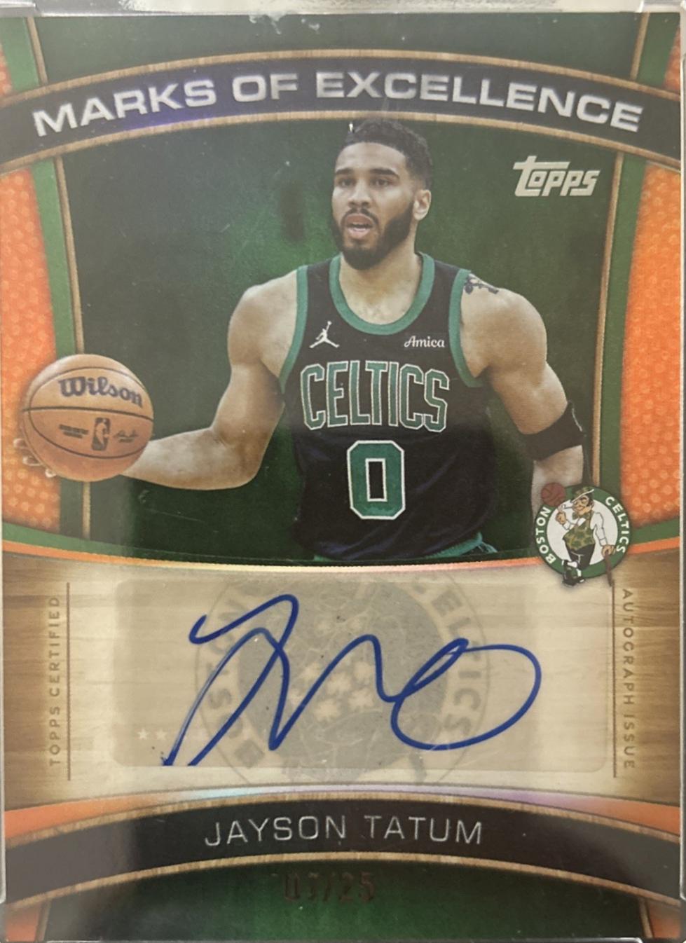 Jayson Tatum [Orange Rainbow] #ME-JT