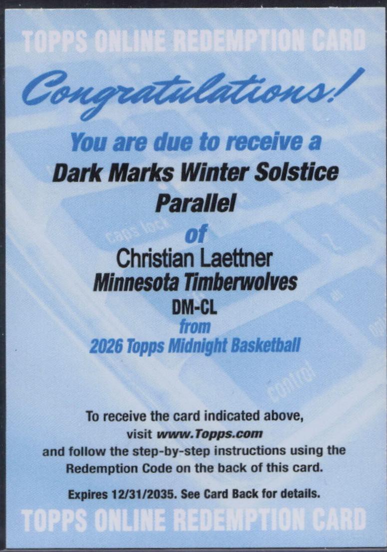 Christian Laettner [Winter Solstice] #DM-CL