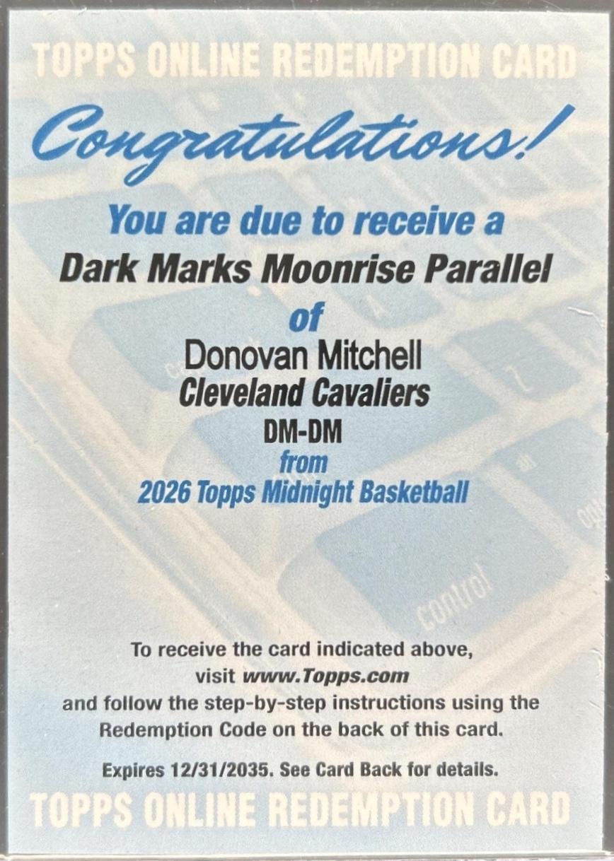 Donovan Mitchell [Moonrise] #DM-DM