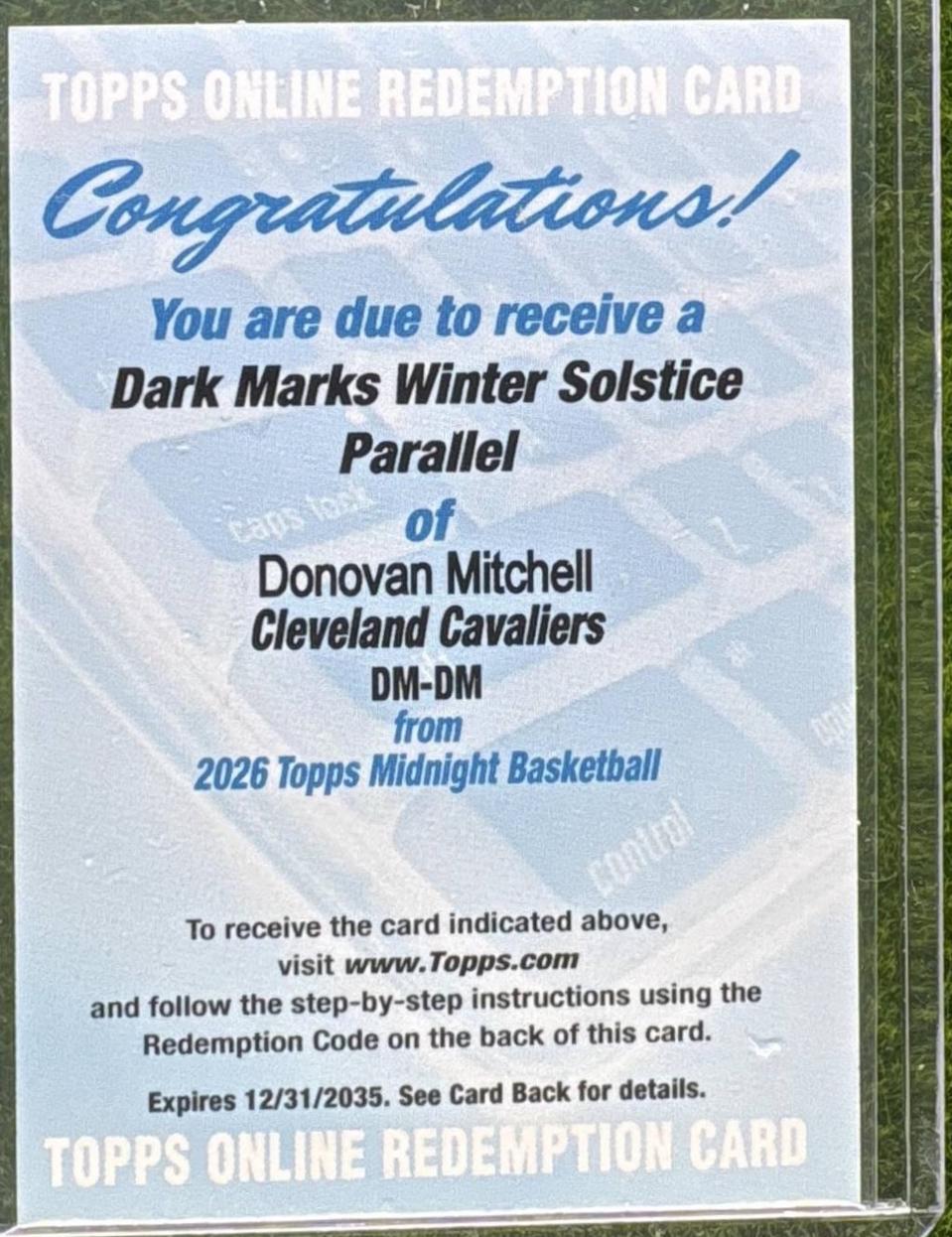 Donovan Mitchell [Winter Solstice] #DM-DM
