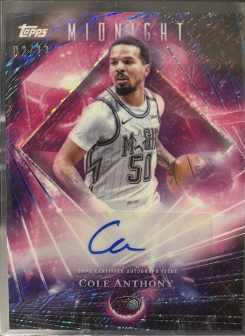 Cole Anthony [Midnight] #DMA-CA