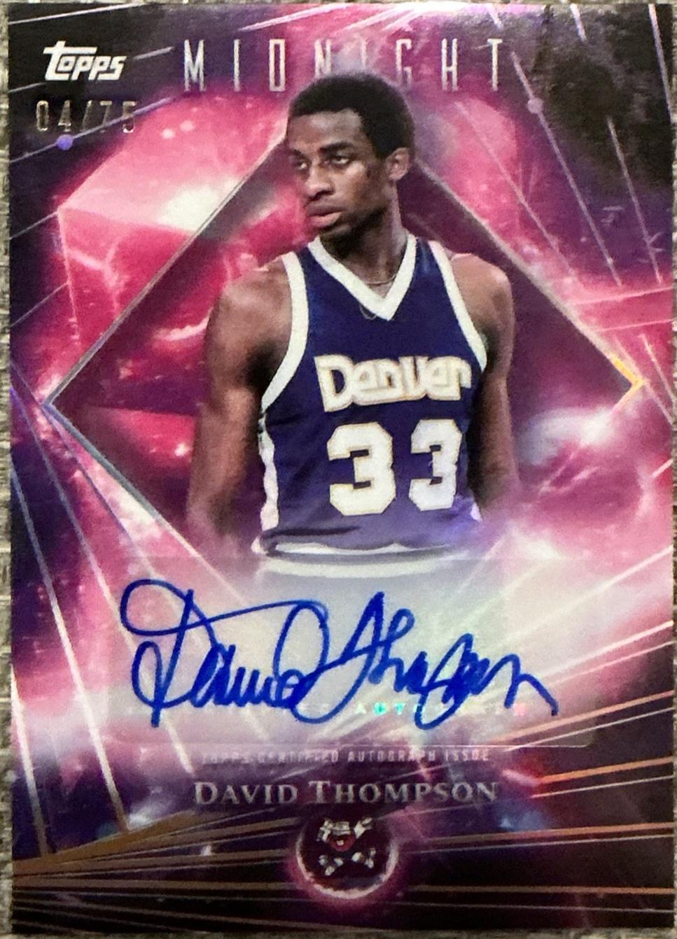 David Thompson #DMA-DT