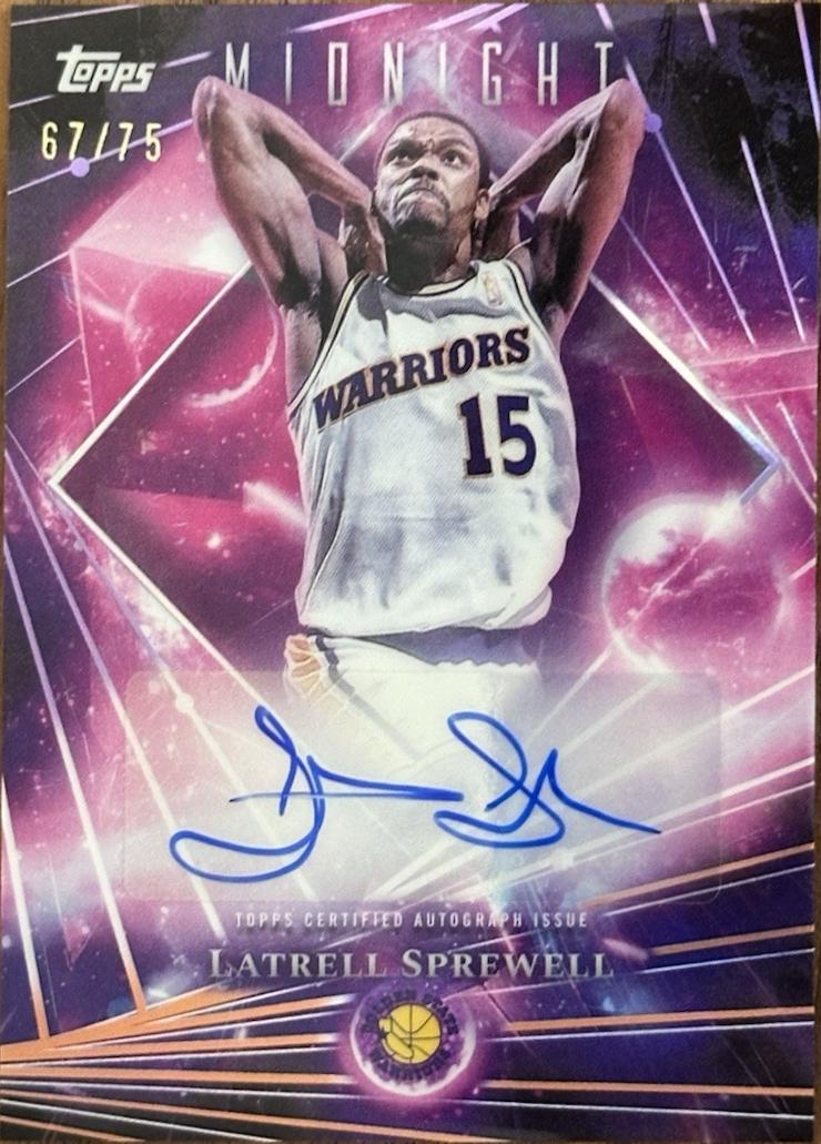 Latrell Sprewell [Dusk] #DMA-LS