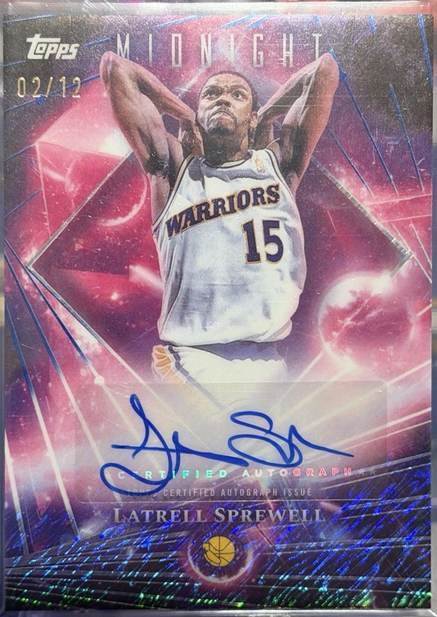 Latrell Sprewell [Midnight] #DMA-LS