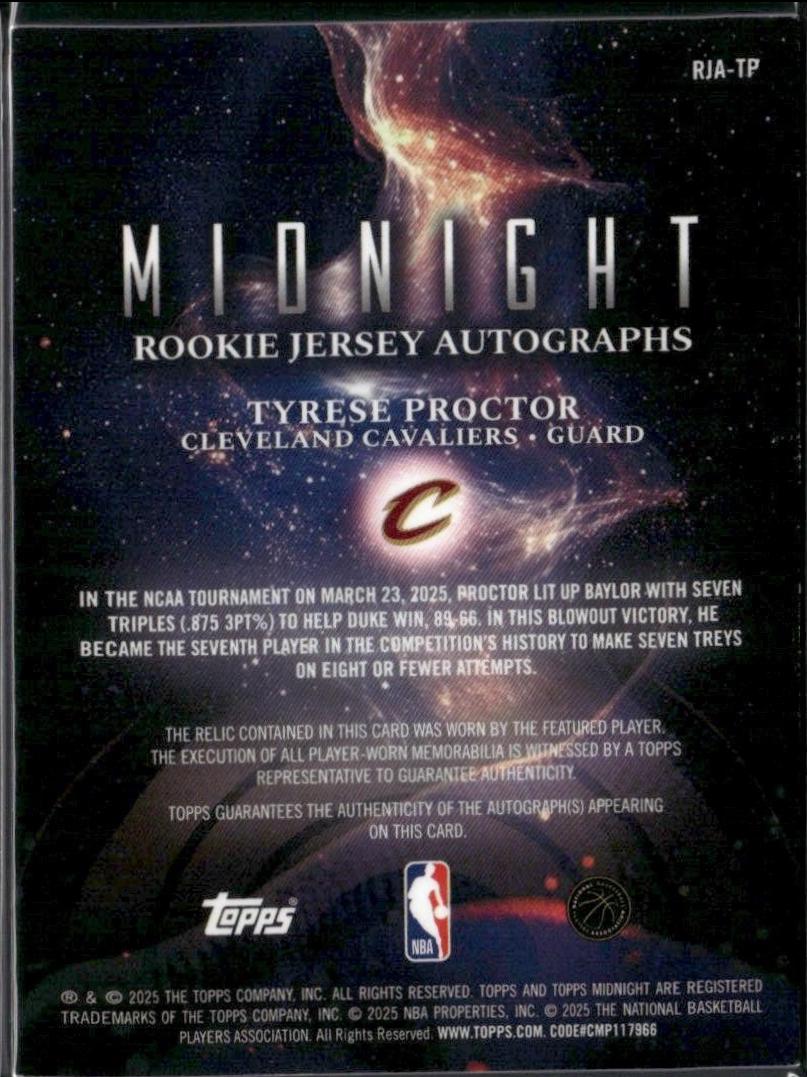 Tyrese Proctor [Moon Beam] #RJA-TP