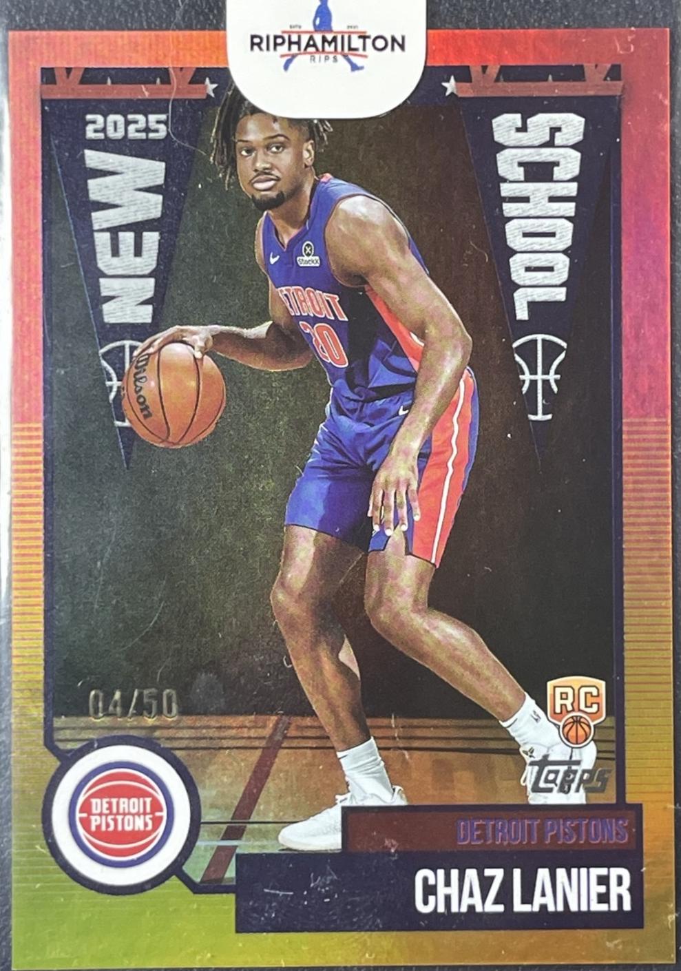 Chaz Lanier [Gold Rainbow] #NS-37