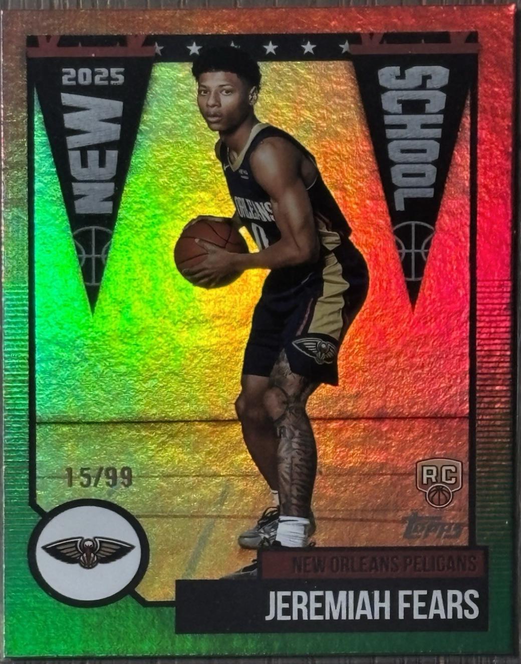 Jeremiah Fears [Green Rainbow] #NS-7