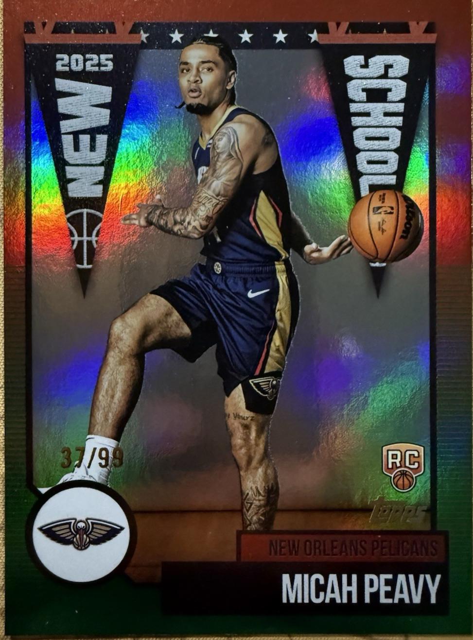 Micah Peavy [Green Rainbow] #NS-40