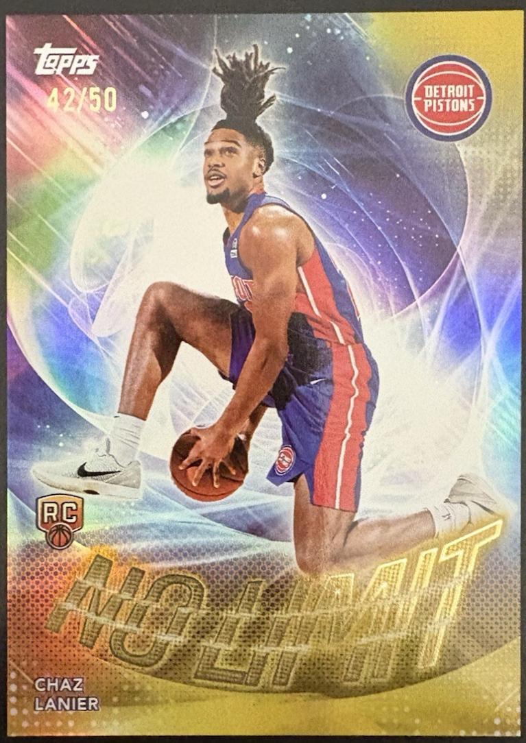 Chaz Lanier [Gold Rainbow] #NL-37