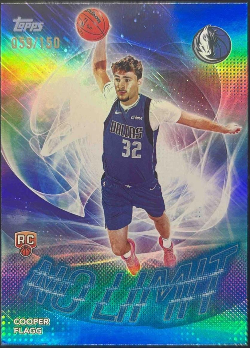 Cooper Flagg [Blue Rainbow] #NL-1