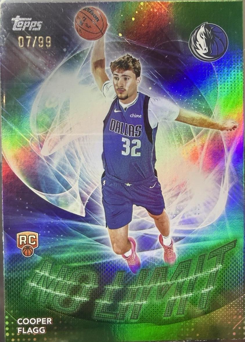 Cooper Flagg [Green Rainbow] #NL-1