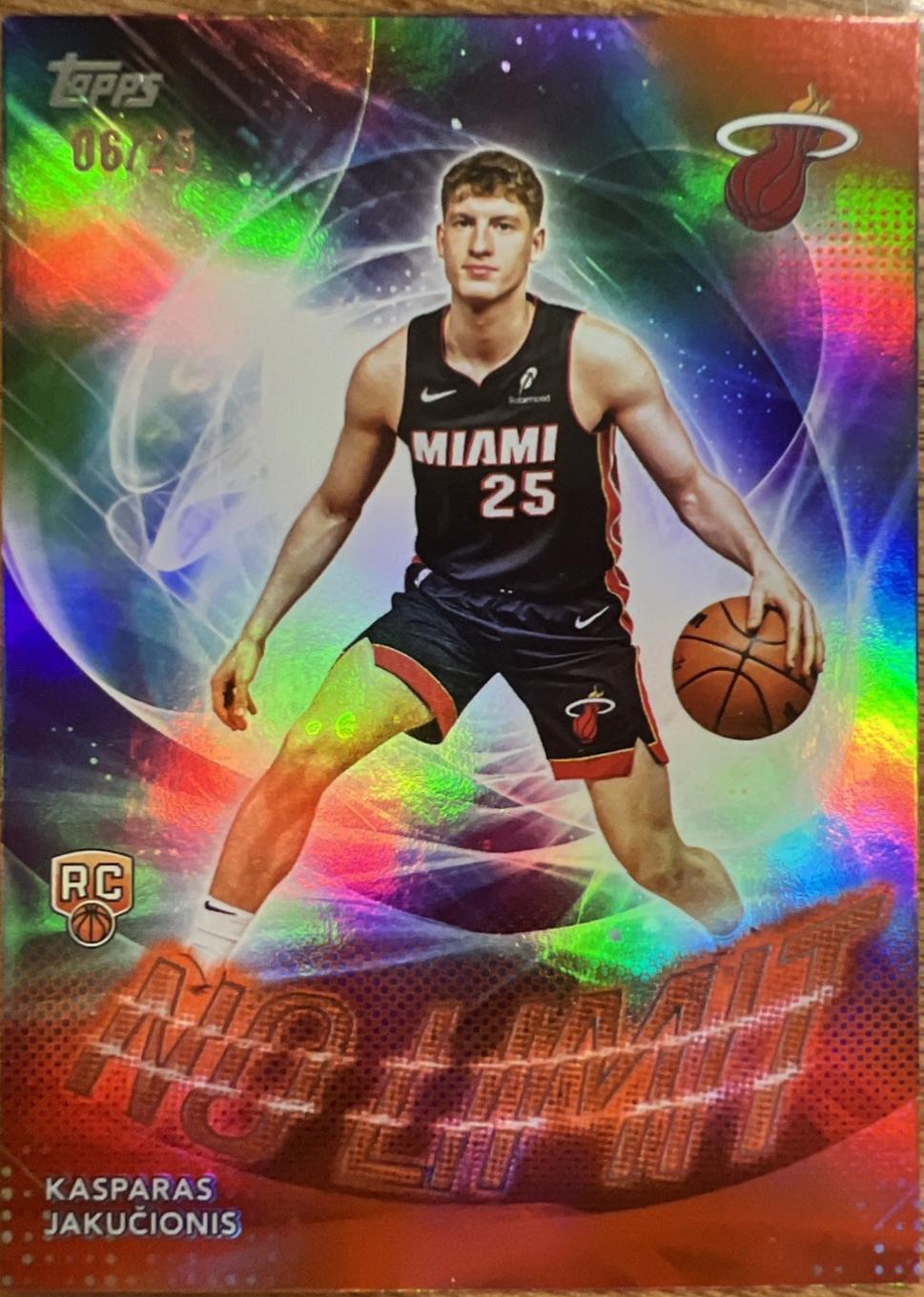 Kasparas Jakucionis [Orange Rainbow] #NL-20