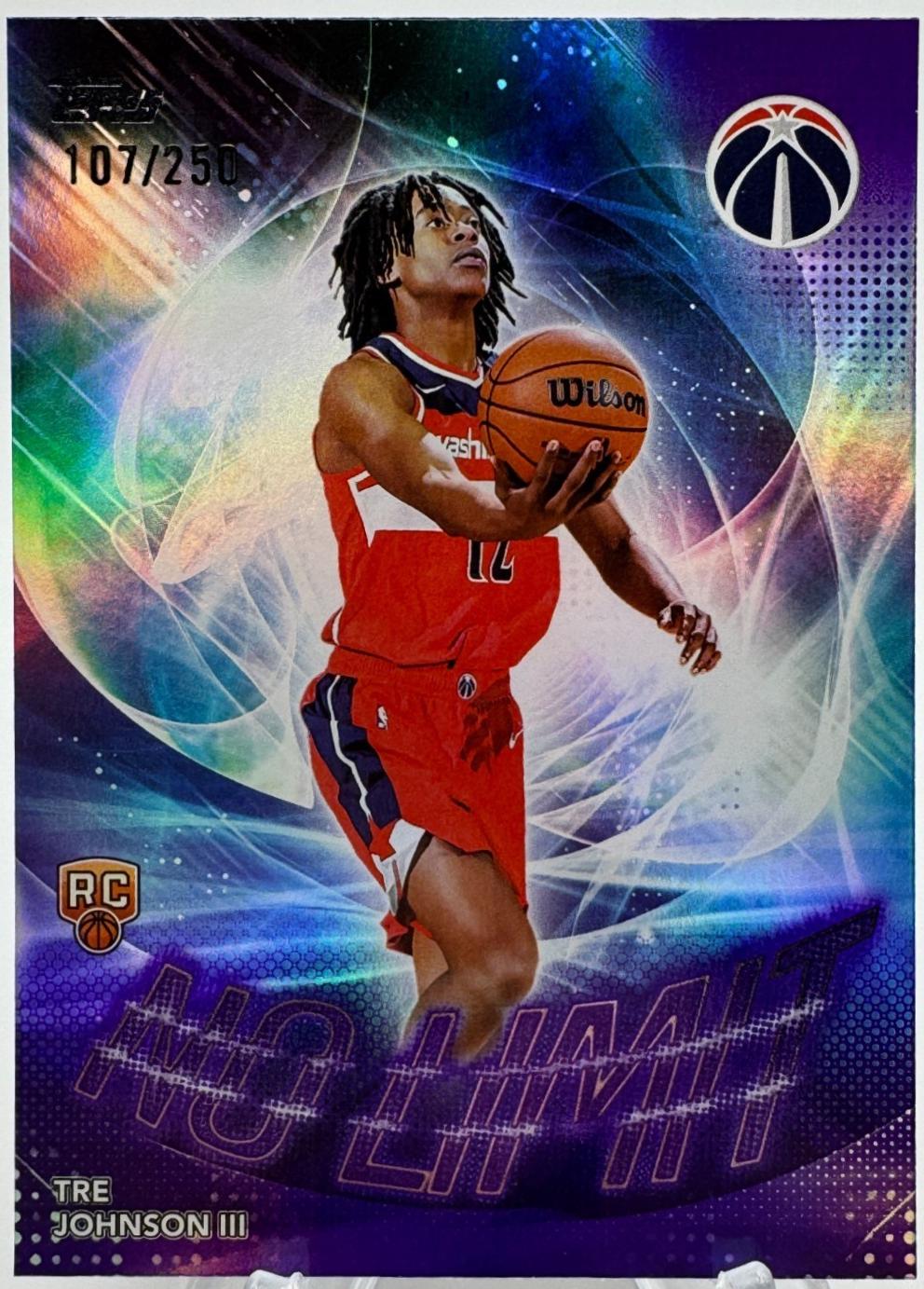 Tre Johnson III [Purple Rainbow] #NL-6