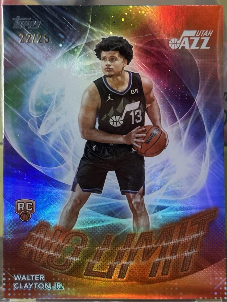 Walter Clayton Jr. [Orange Rainbow] #NL-18