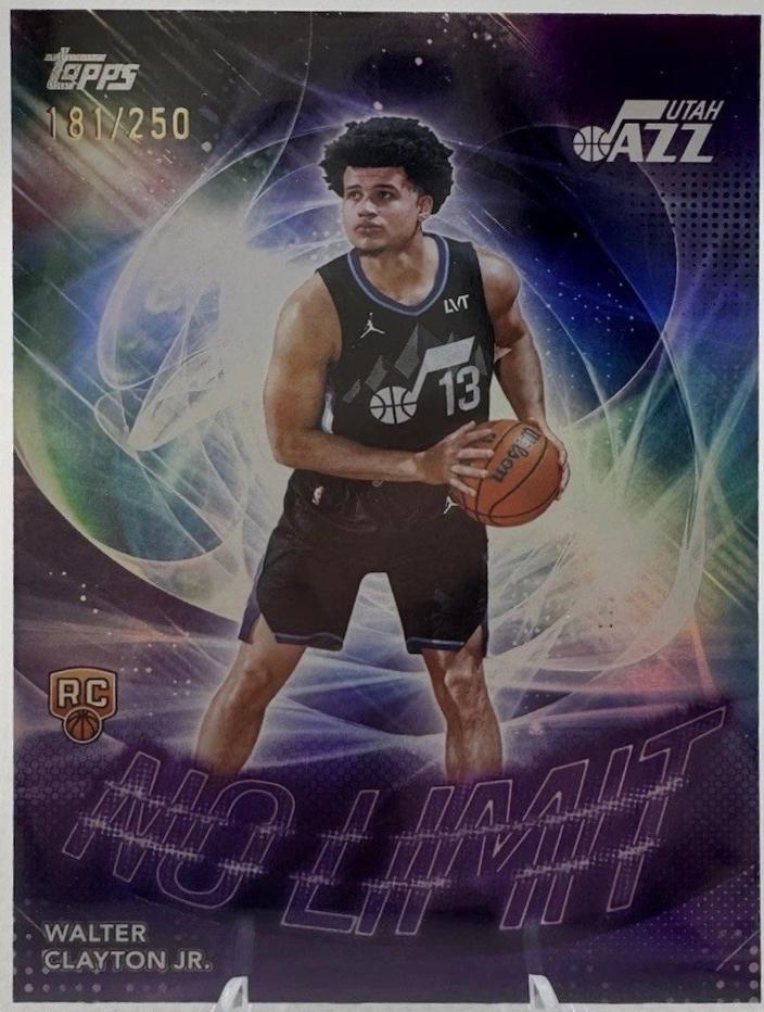 Walter Clayton Jr. [Purple Rainbow] #NL-18