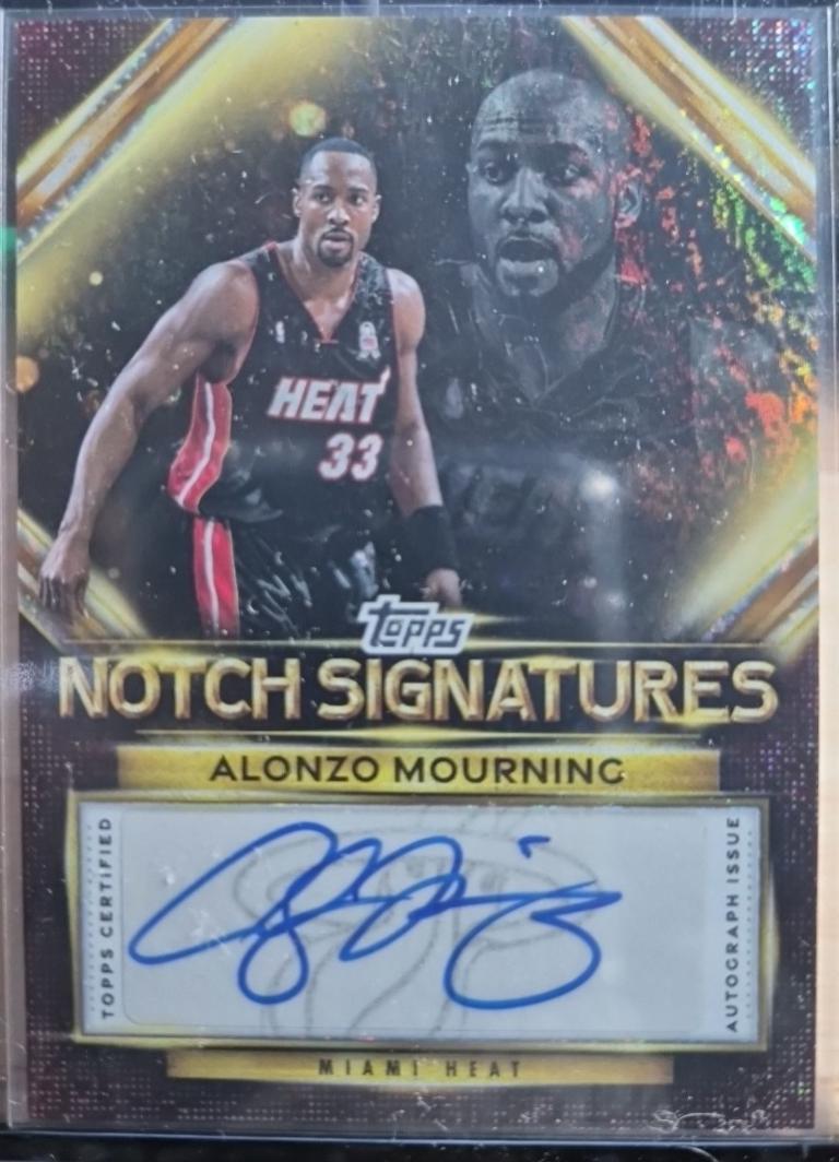 Alonzo Mourning [Holo Gold Foil] #TNS-AM