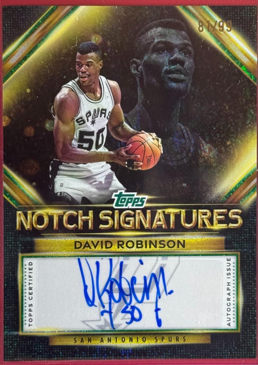 David Robinson [Holo Green Foil] #TNS-DR