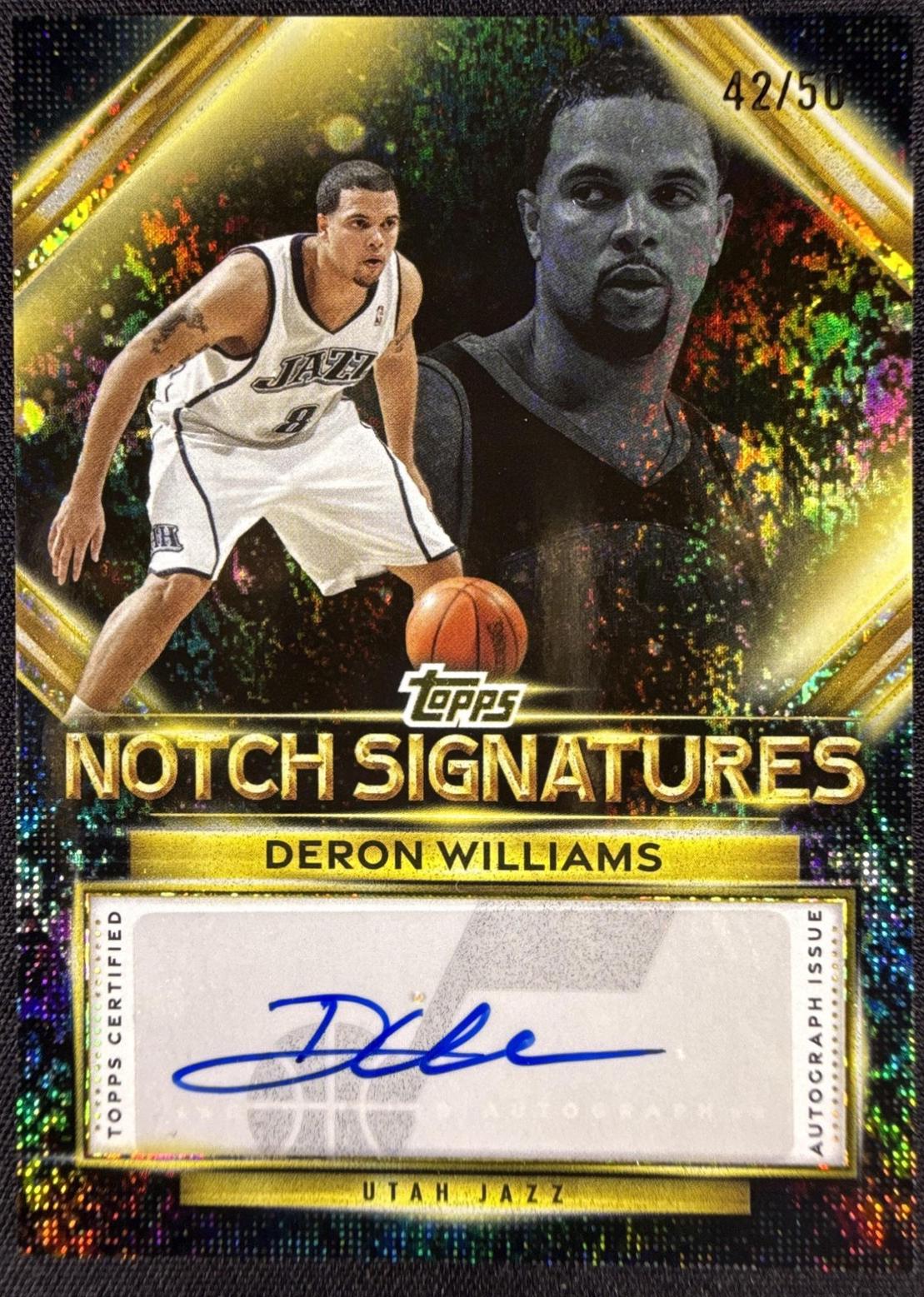 Deron Williams [Holo Gold Foil] #TNS-DW