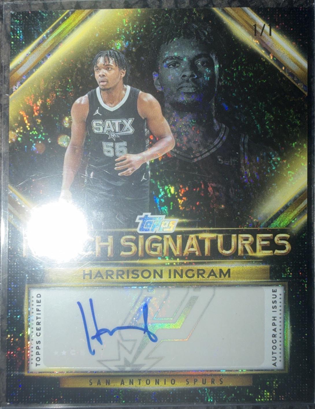 Harrison Ingram [Holo Platinum Foil] #TNS-HI