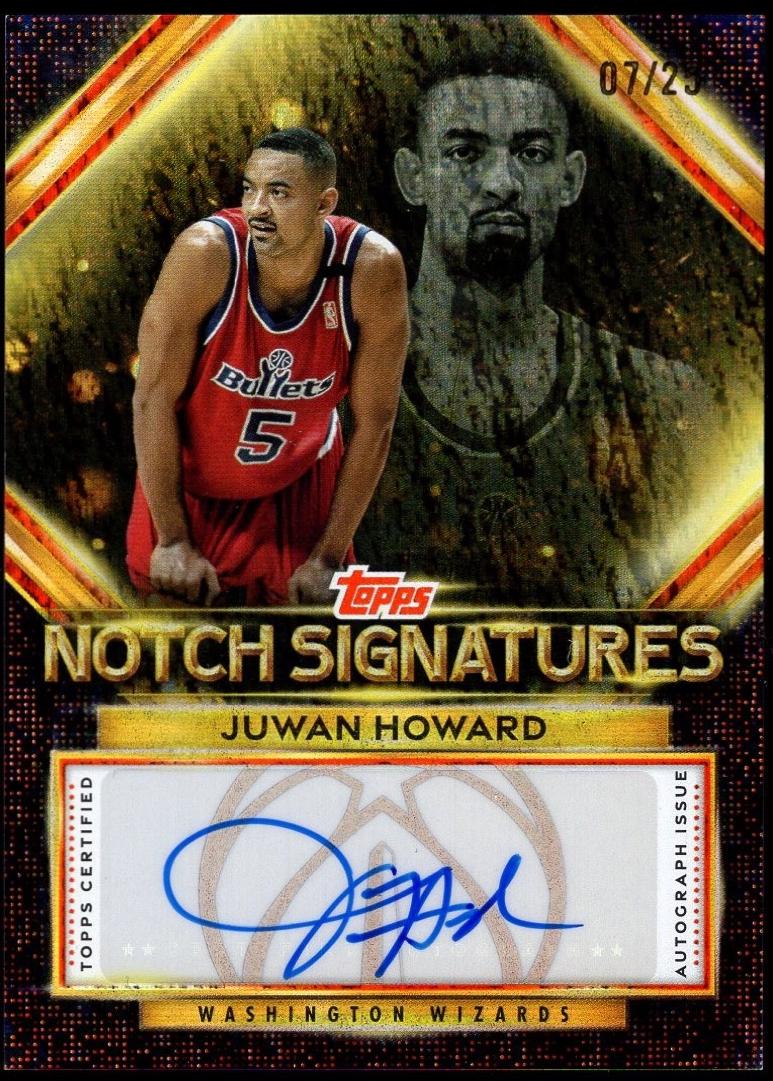Juwan Howard [Holo Orange Foil] #TNS-JH