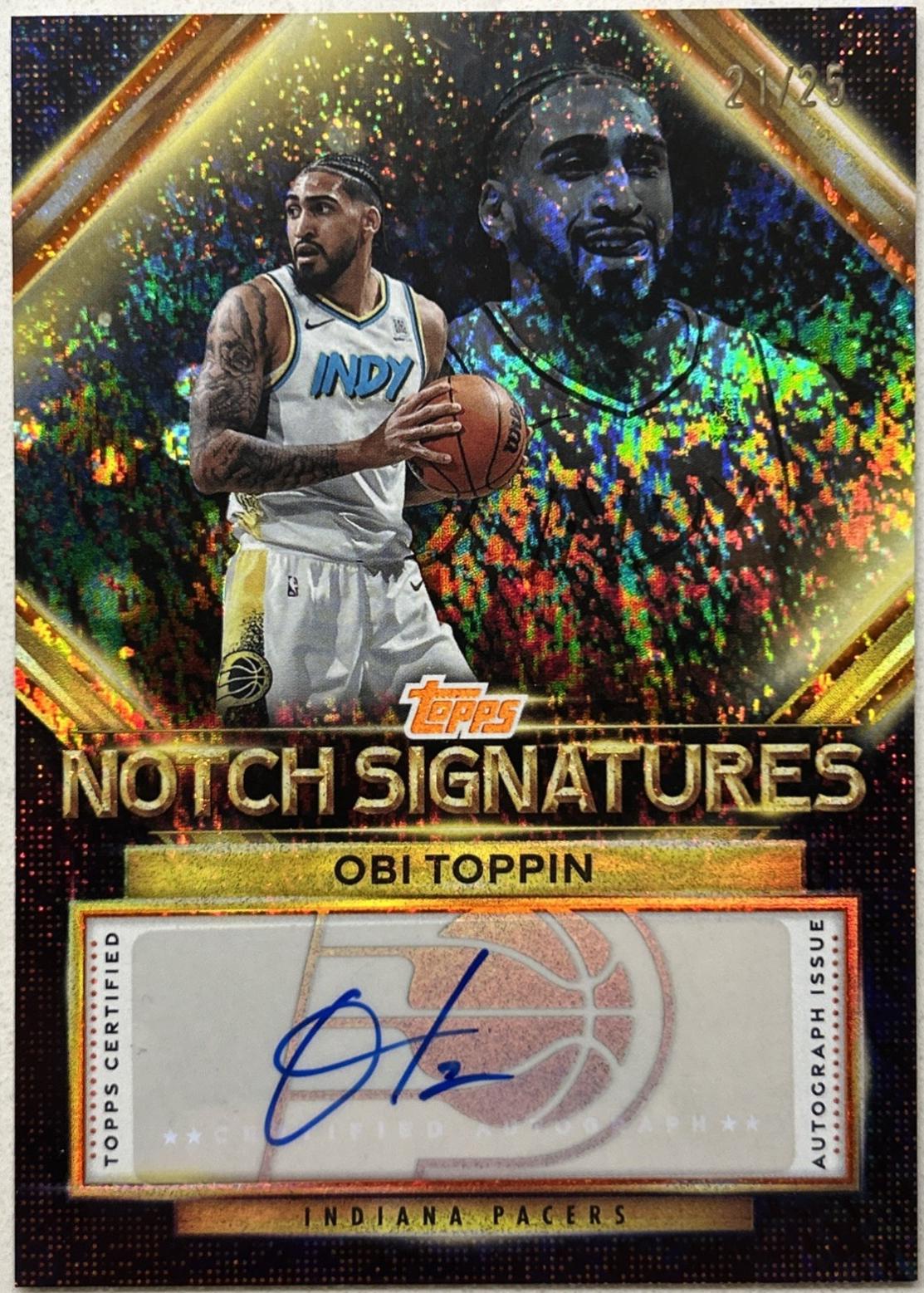 Obi Toppin [Holo Orange Foil] #TNS-OT