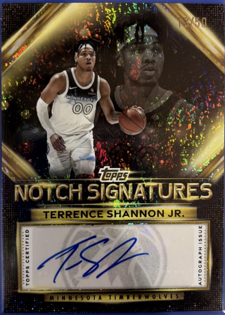 Terrence Shannon Jr. [Holo Gold Foil] #TNS-TS