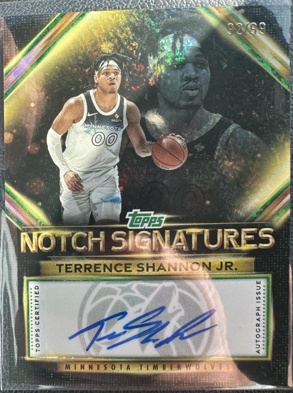 Terrence Shannon Jr. [Holo Green Foil] #TNS-TS