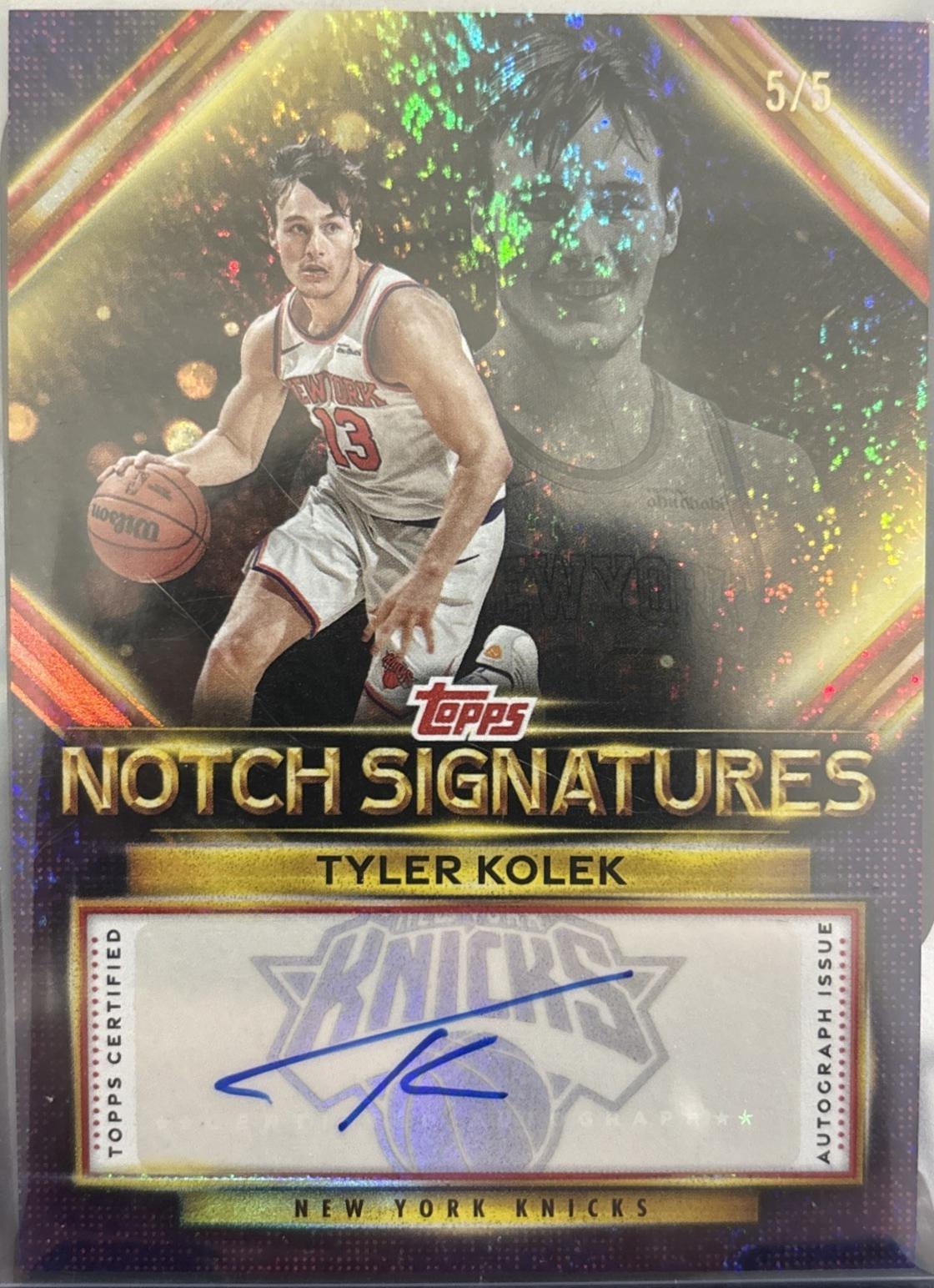 Tyler Kolek [Holo Red Foil] #TNS-TK