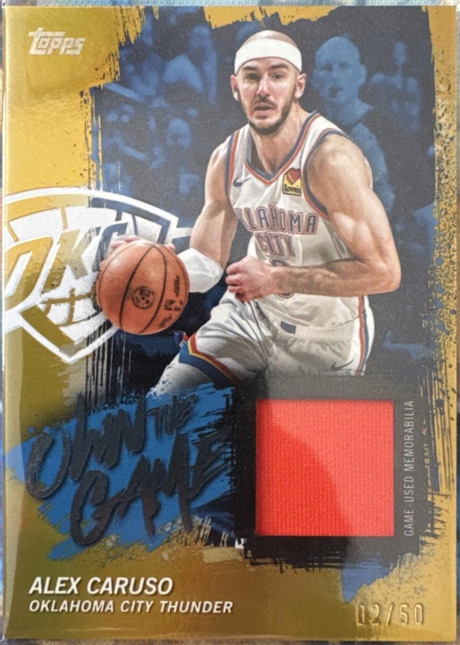 Alex Caruso [Gold Rainbow] #OTGA-AC