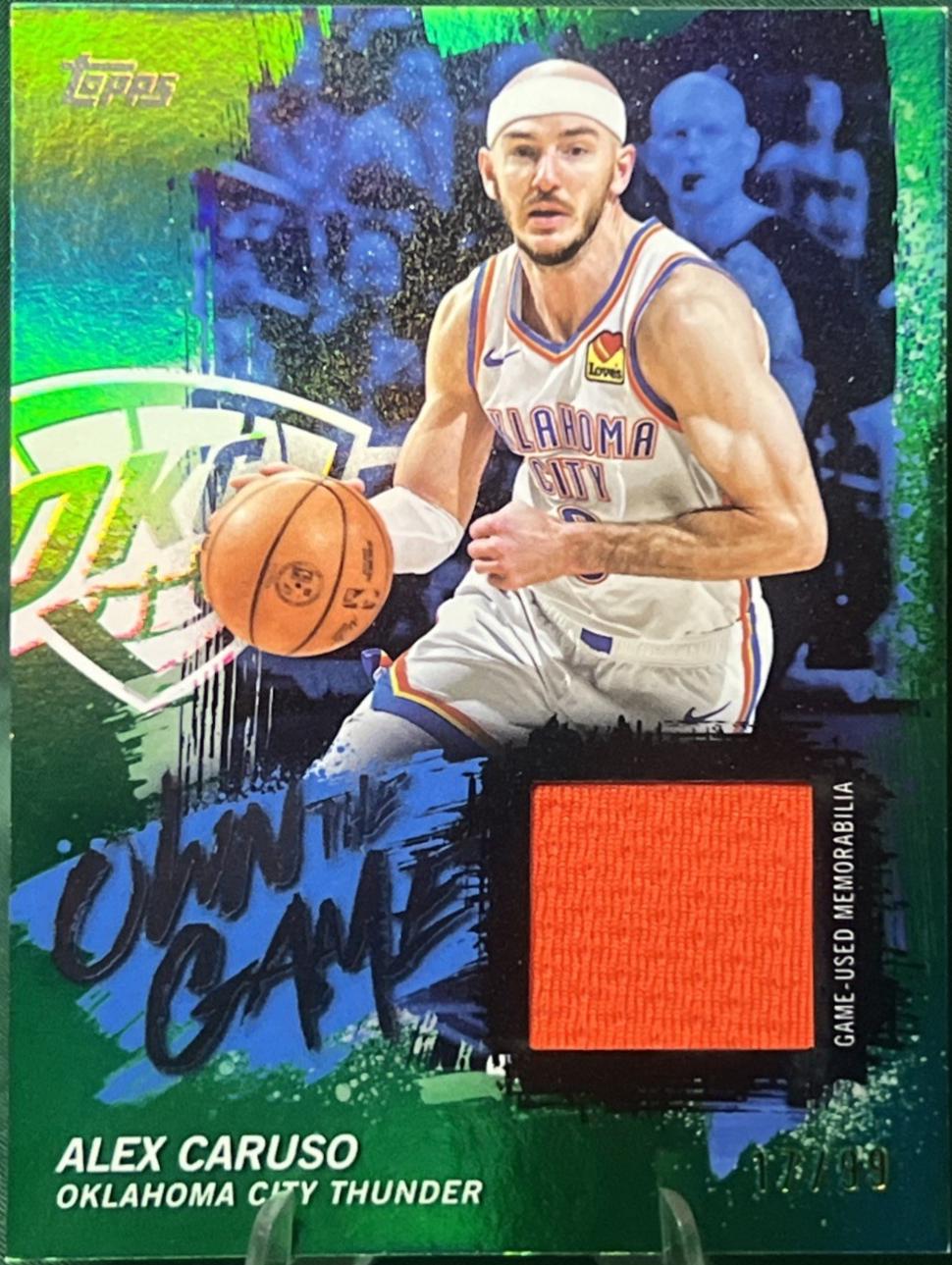 Alex Caruso [Green Rainbow] #OTGA-AC
