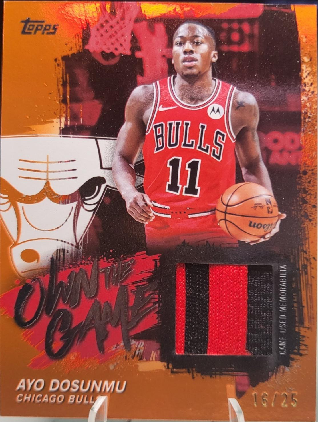 Ayo Dosunmu [Orange Rainbow] #OTGA-AD