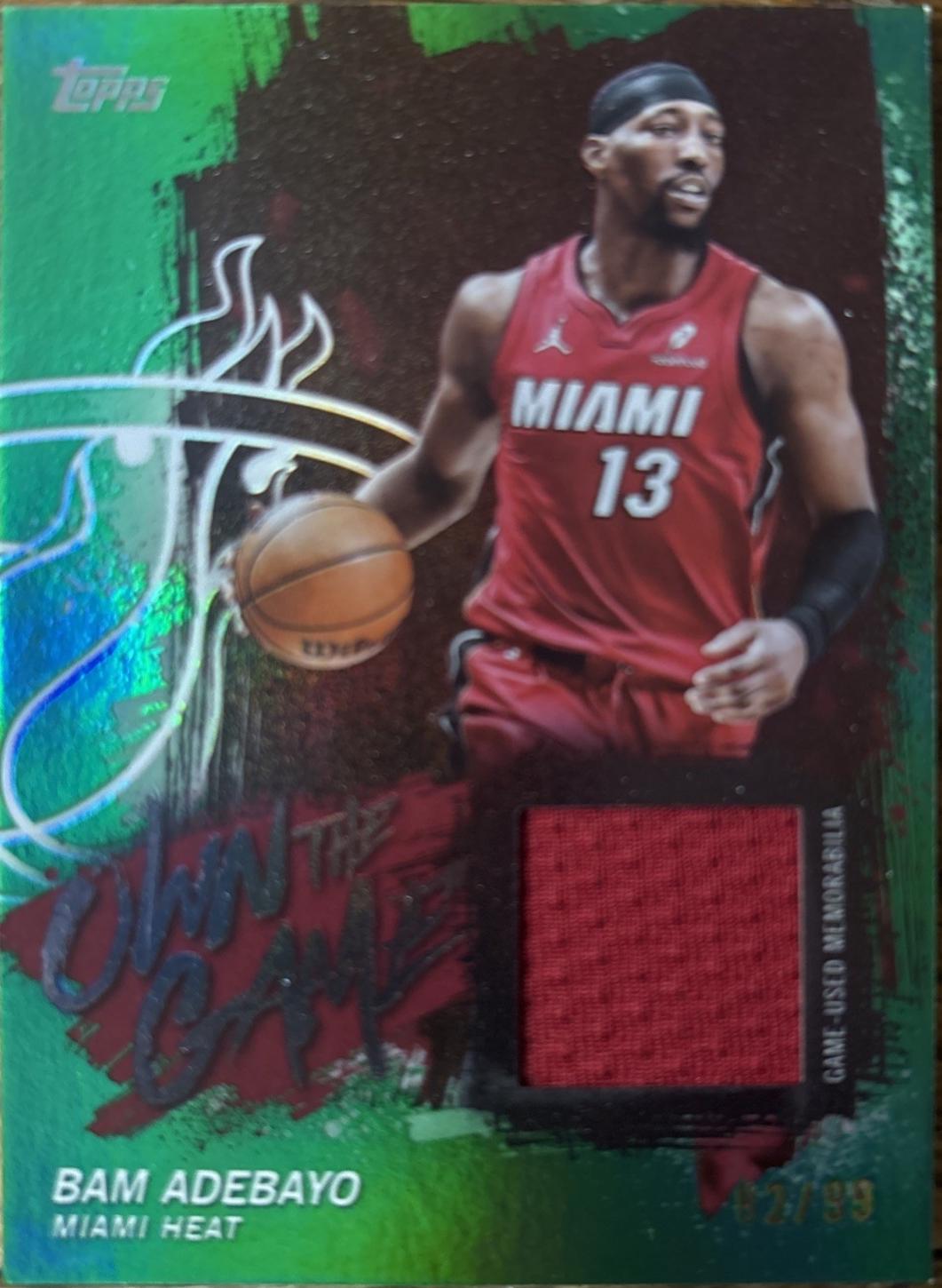 Bam Adebayo [Green Rainbow] #OTGA-BA