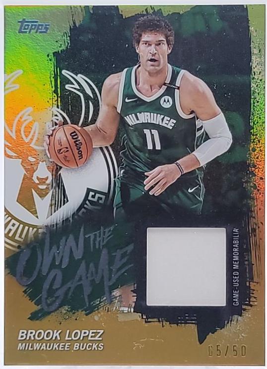 Brook Lopez [Gold Rainbow] #OTGA-BL